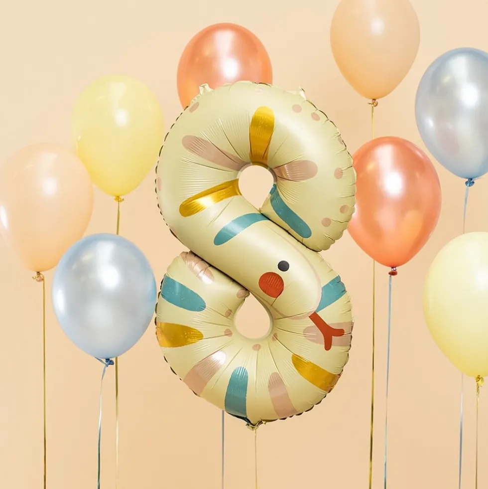 Sifferballonger Söta Djur 1-9 år