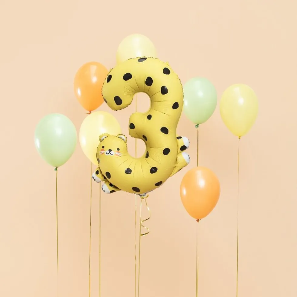 Sifferballonger Söta Djur 1-9 år
