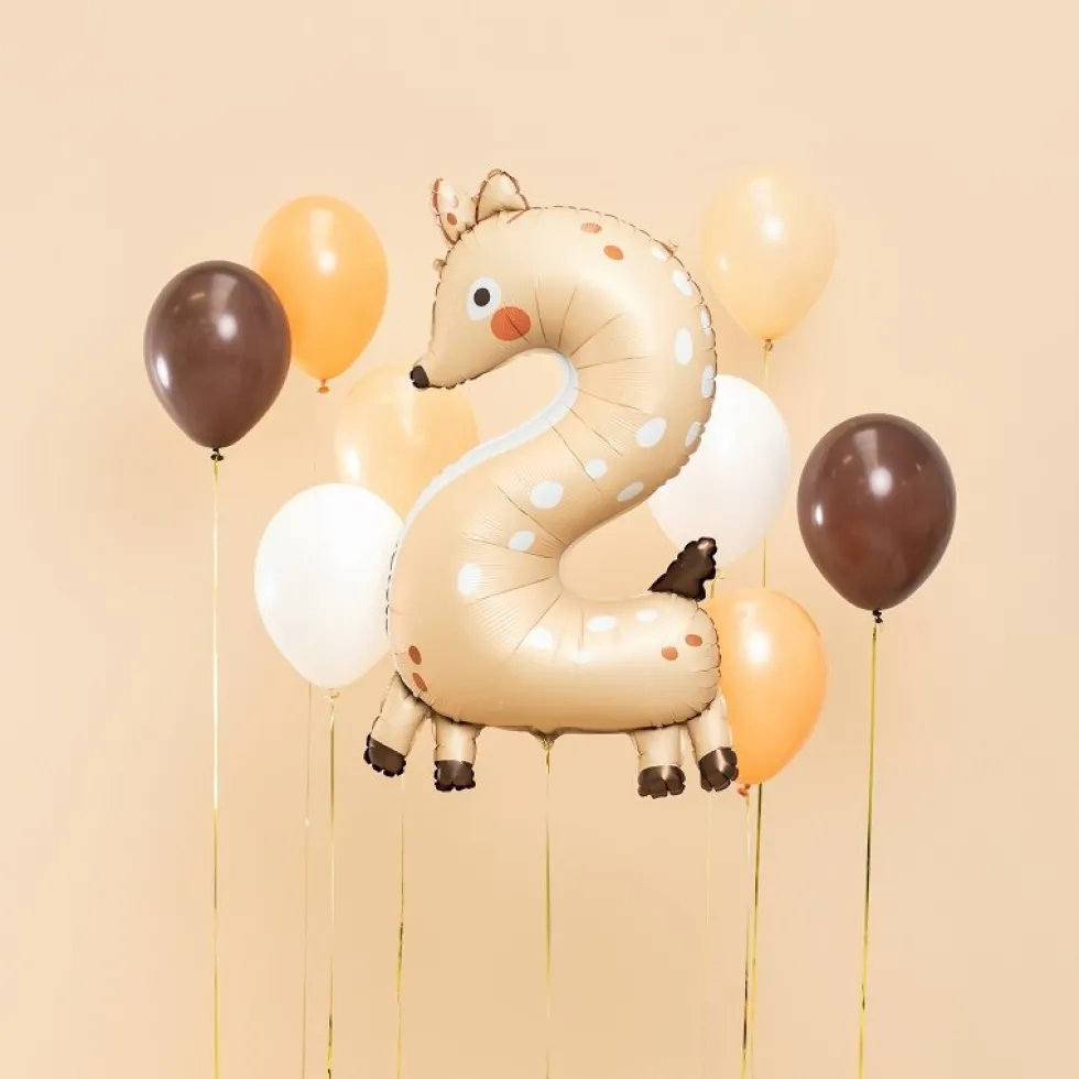 Sifferballonger Söta Djur 1-9 år