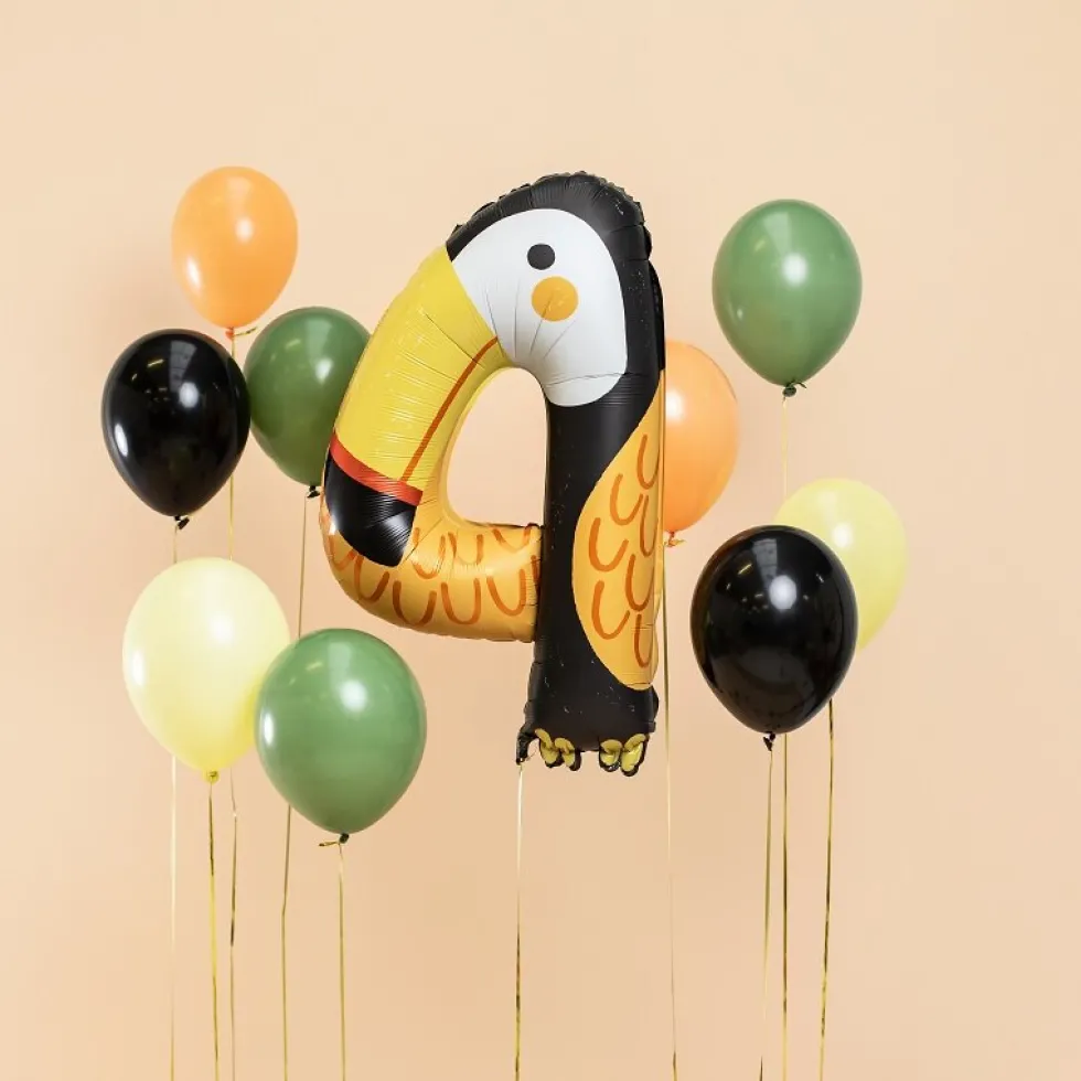 Sifferballonger Söta Djur 1-9 år