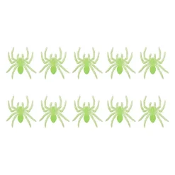 Självlysande Spindlar 10-pack