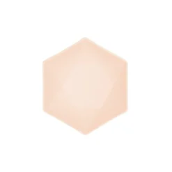 Skål Decor Premium Hexagon 16 cm Aprikos 6-pack