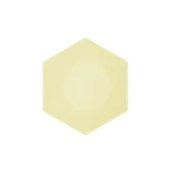 Skål Decor Premium Hexagon 16 cm Gul 6-pack