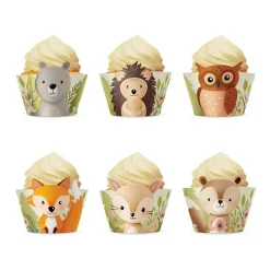 Skogsvänner - Cupcake Wrappers 6-pack