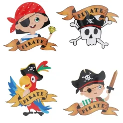Små Pirater - Klistermärken 16-pack