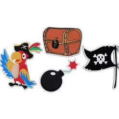 Små Pirater - Lyxig konfetti i trä