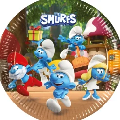 Smurfarna Tallrikar 8-pack