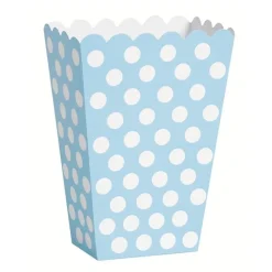 Snacksboxar Prickiga, ljusblå 8-pack