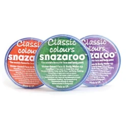 Snazaroo, Ansiktsfärger 18 ml. (styckvis)