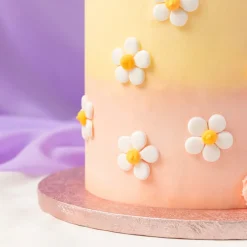 Sockerdekorationer Daisy 6-pack