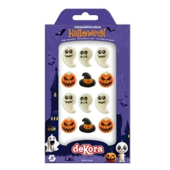 Sockerdekorationer Halloween 12-pack