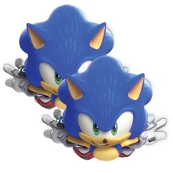 Sonic the Hedgehog Ansiktsmasker 6-pack