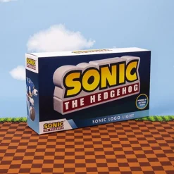 Sonic the Hedgehog - Lampa Logo med LED-ljus