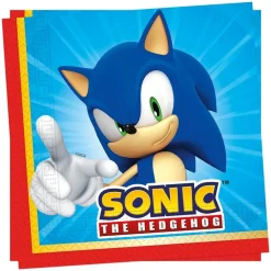 Sonic the Hedgehog - Servetter 20-pack