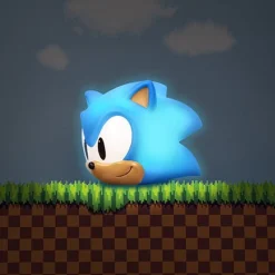 Sonic the Hedgehog - Stämningslampa Sonic´s huvud 12 cm