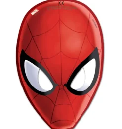 Spiderman - Ansiktsmasker av papp 6-pack