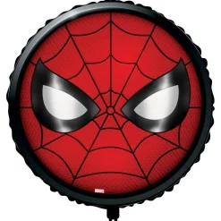 Spiderman - Face Folieballong med ballongvikt 46 cm