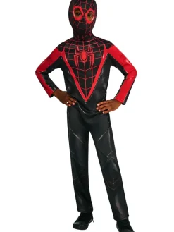 Spiderman Miles Morales Maskeraddräkt 5-6 år
