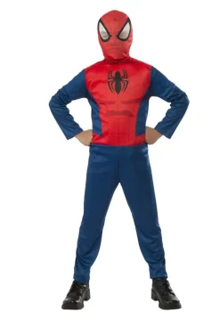 Spiderman One Piece Maskeraddräkt 7-8 år (122-128 cm)