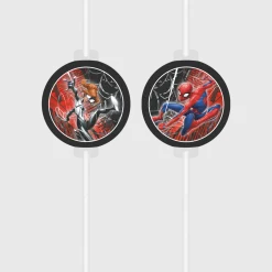 Spiderman Pappsugrör 4-pack