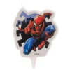 Spiderman - Tårtljus 7 cm