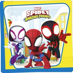 Spidey And His Amazing Friends - Servetter 20-pack