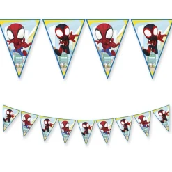 Spidey And His Amazing Friends - Flaggirlang 230 cm