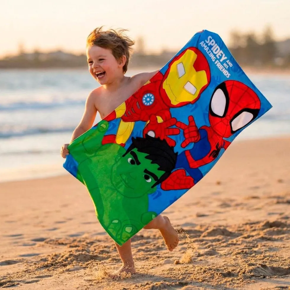 Spidey Badhandduk 70 x 140 cm