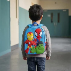 Spidey Barnryggsäck med 3D-effekt