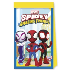 Spidey - Kalaspåsar av papper 4-pack