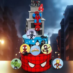 Spidey - Muffinsbilder Sockerpasta 20-pack