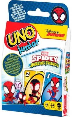 Spidey Uno Kortspel Junior