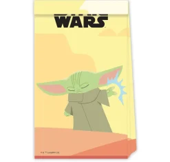 Star Wars Mandalorian - Kalaspåsar av papper 4-pack