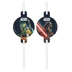 Star Wars - Pappsugrör 4-pack