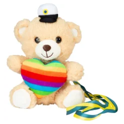Studentnalle med Pridehjärta
