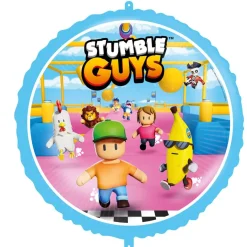 Stumble Guys - Folieballong med ballongvikt