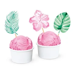 Summer Time Muffinsdekorationer 12-pack