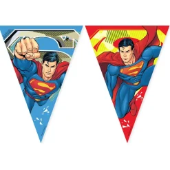 Superman - Flaggirlang av papper 230 cm