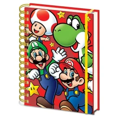 Super Mario Bros Anteckningsbok A5
