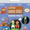 Super Mario Bros - Knappar Retro 5-pack