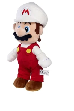 Super Mario Gosedjur Fire Mario 30 cm