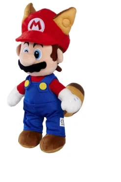 Super Mario Gosedjur Tanooki Mario 30 cm