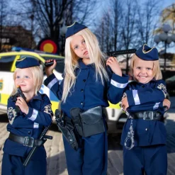 Svensk Polis Maskeraddräkt Barn 7-8 år