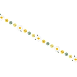 Sweet Daisy - Girlang av papp med blommor