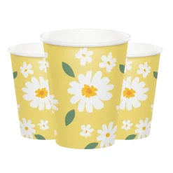 Sweet Daisy - Pappmuggar 8-pack
