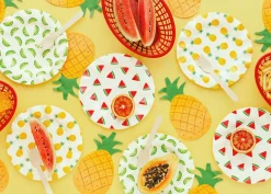 Tallrikar Sommarfrukter 6-pack