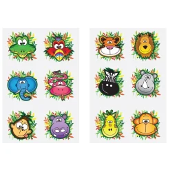 Tatueringar med djurmotiv 6-pack