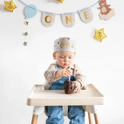 Teddy Bear - Dekorationskit till 1-årskalas