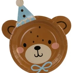 Teddy Bear - Tallrikar Teddybjörnsansikte 6-pack