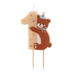 Teddy Bear - Tårtljus 1 år
